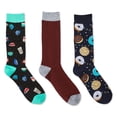 thumbnail image 1 of George Men's Crew Socks 3-Pack, 1 of 1