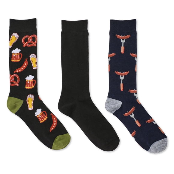 George Men's Crew Socks 3-Pack