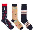 thumbnail image 1 of George Men's Crew Socks 3-Pack, 1 of 1