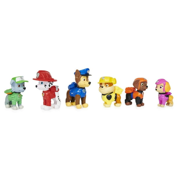PAW Patrol, Gift Pack Movie Pups avec 6 figurines à collectionner, pour les  enfants à partir de 3 ans 