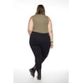 thumbnail image 5 of Frankie & Stella ™  Jeggings Pull-On PLUS - Noir, 5 of 5