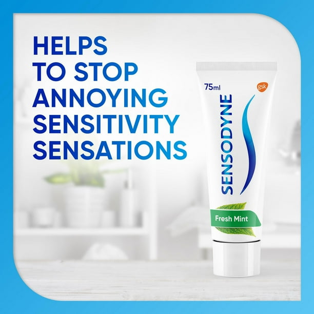 Sensodyne Brilliant Whitening Sensitive Toothpaste, Value Size