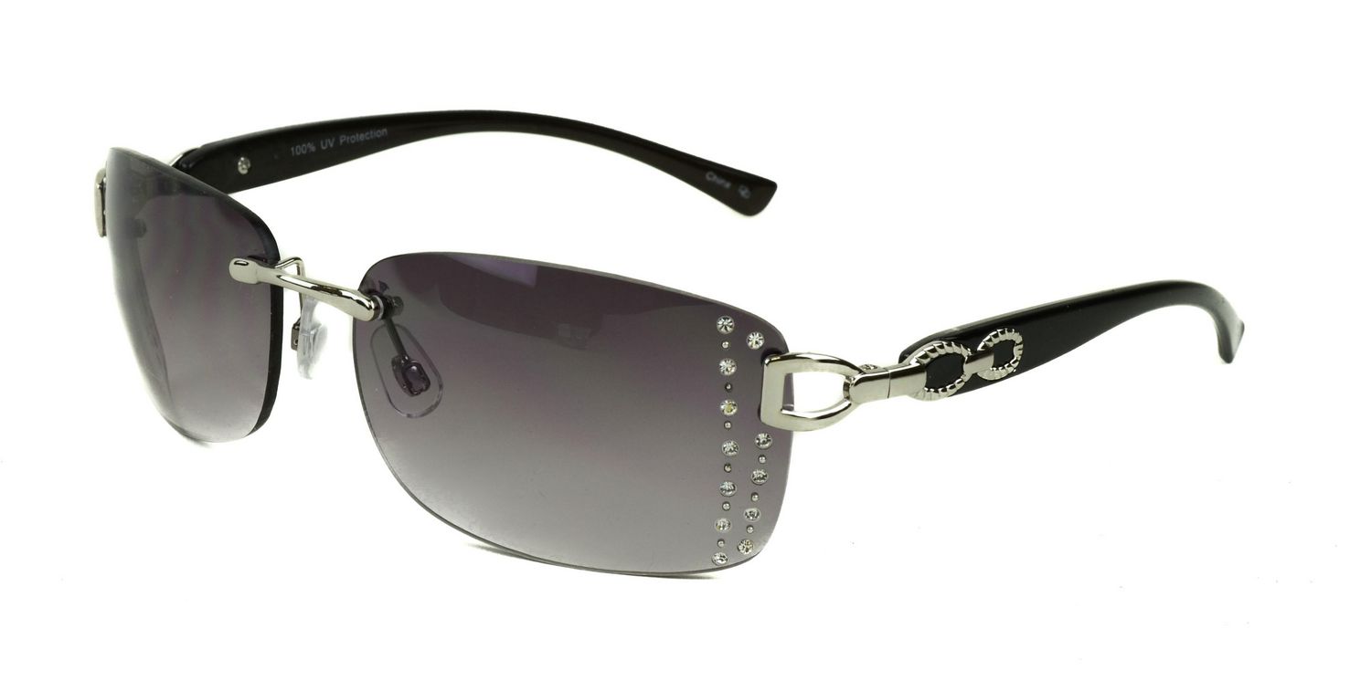 George Womens Silver Rimless Sunglasses | Walmart Canada