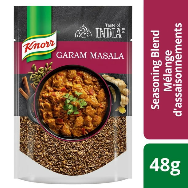 Mélange d'assaisonnements Garam masala Knorr Taste of IndiaMC<br>48G 48G