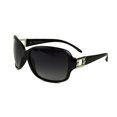 thumbnail image 1 of George Womens Polarized Black Square Sunglasses, 1 of 3