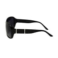 thumbnail image 2 of George Womens Polarized Square Black Sunglasses, 2 of 3