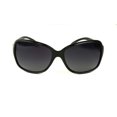 thumbnail image 3 of George Womens Polarized Black Square Sunglasses, 3 of 3