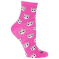 thumbnail image 2 of HOTSOX Women's 6 Pair Fashion Mid Crew Socks Size 4-10, 2 of 6