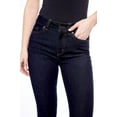 thumbnail image 3 of Jeaniologie ™ 5 Pocket Straight Leg Jean - Dark Rinse, 3 of 6