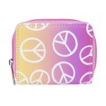 thumbnail image 1 of Peace Zip Around Cute Wallet, 1 of 5