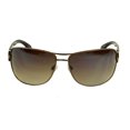 thumbnail image 3 of George Mens Brown Aviator Sunglasses, 3 of 3