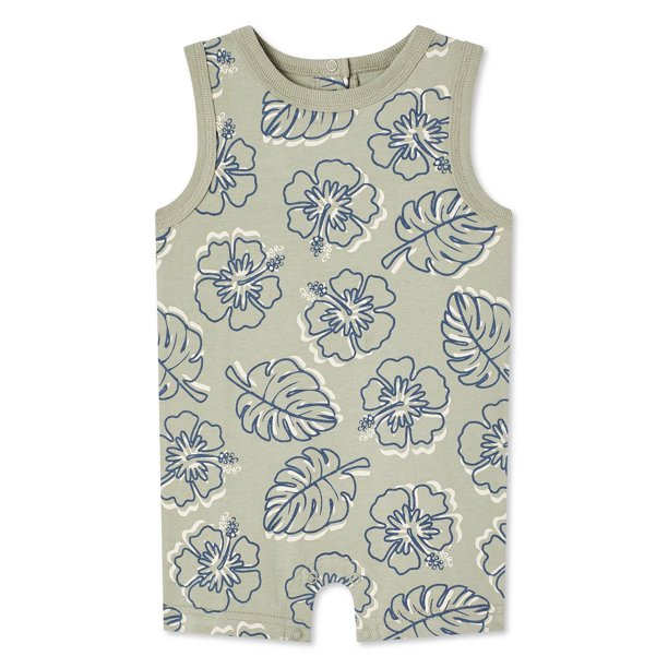Baby Boys' Tank Romper Walmart.ca