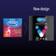 Condoms nervurés et microperlés avec gel retardant, Orgasmes mutuels de Durex emballage de 24 – image 3 sur 7