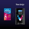 thumbnail image 3 of Durex® Préservatifs Mutual Climax à Relief et Points avec Lubrifiant Retardateur, 12 unités, 3 of 6