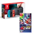 thumbnail image 1 of Nintendo Switch Neon Console with Mario Tennis Aces Bundle, 1 of 1