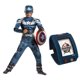 Capitaine America Muscle Enfant Costume avec Communicateur – image 1 sur 1
