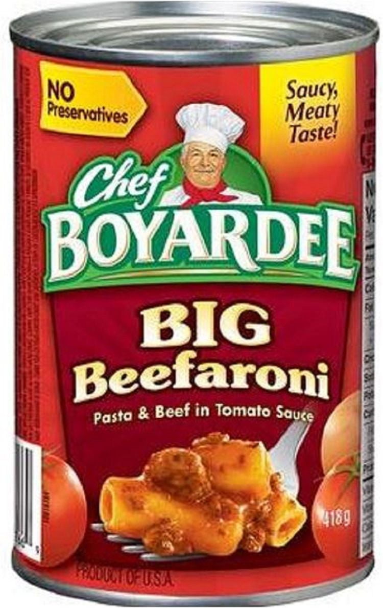 Chef Boyardee® Big Beefaroni Pasta And Beef in Tomato Sauce Walmart