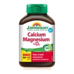 Jamieson Calcium Magnesium Plus Vitamin D3 Caplets
