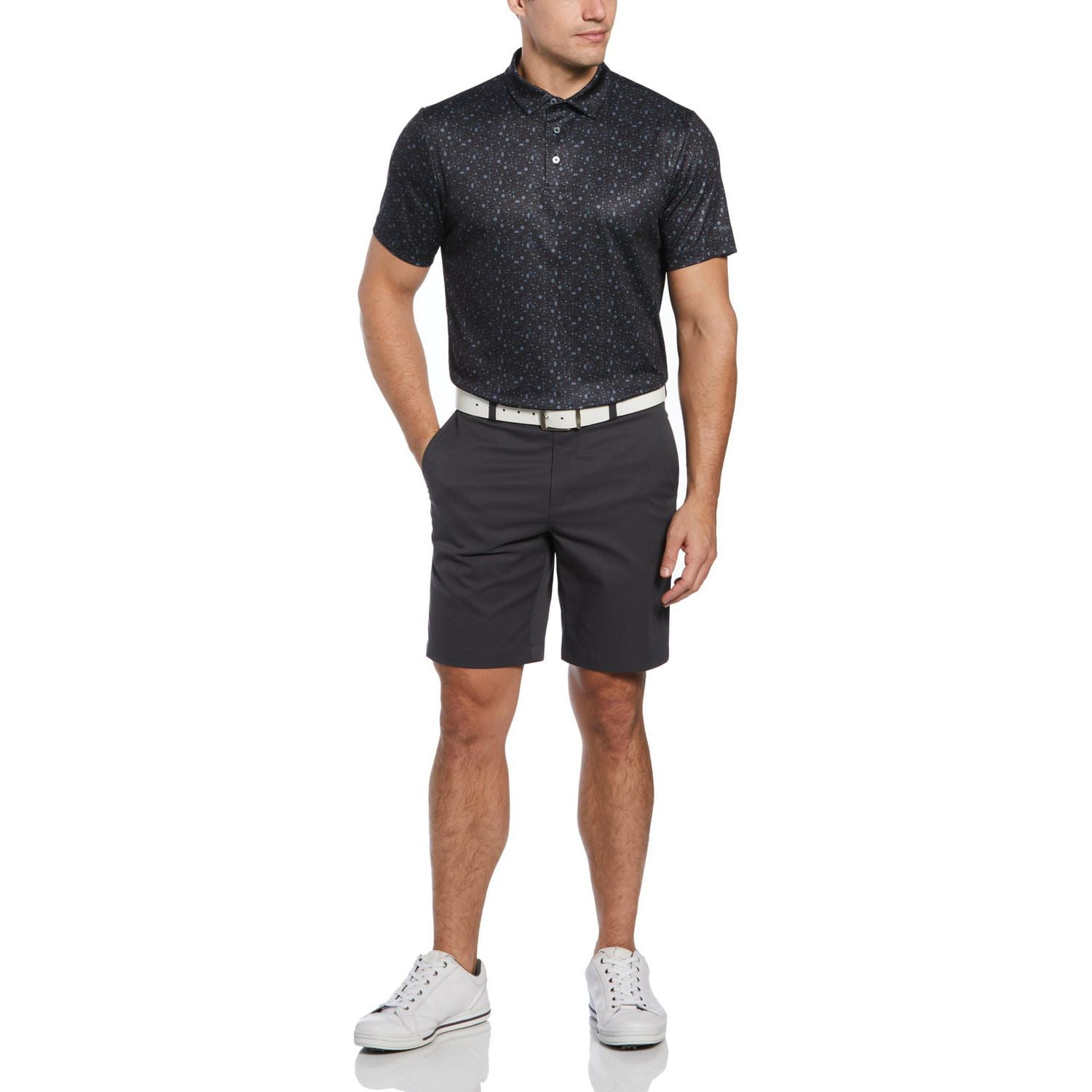 PGA TOUR APPAREL Polo de golf imprimé pour hommes