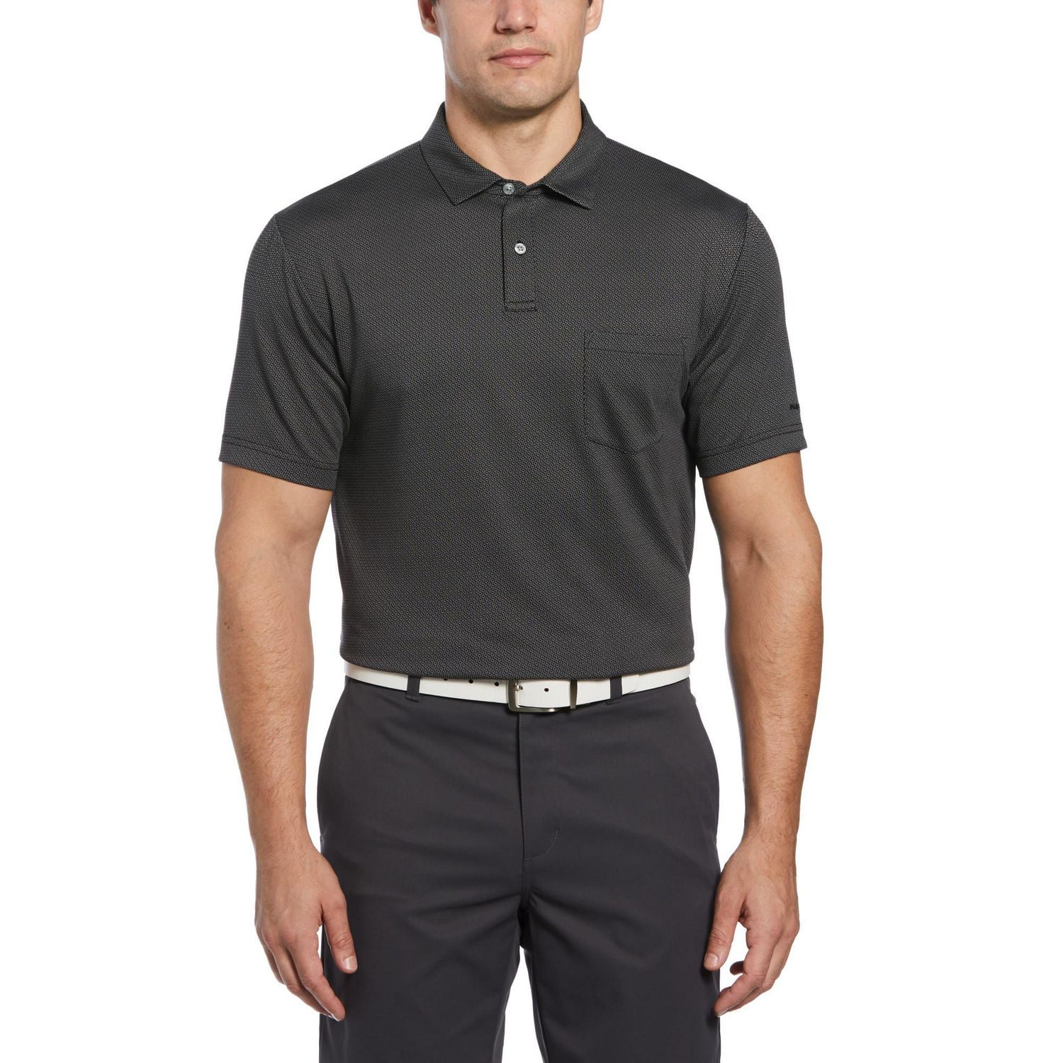 PGA TOUR APPAREL Polo de golf en microjacquard pour hommes