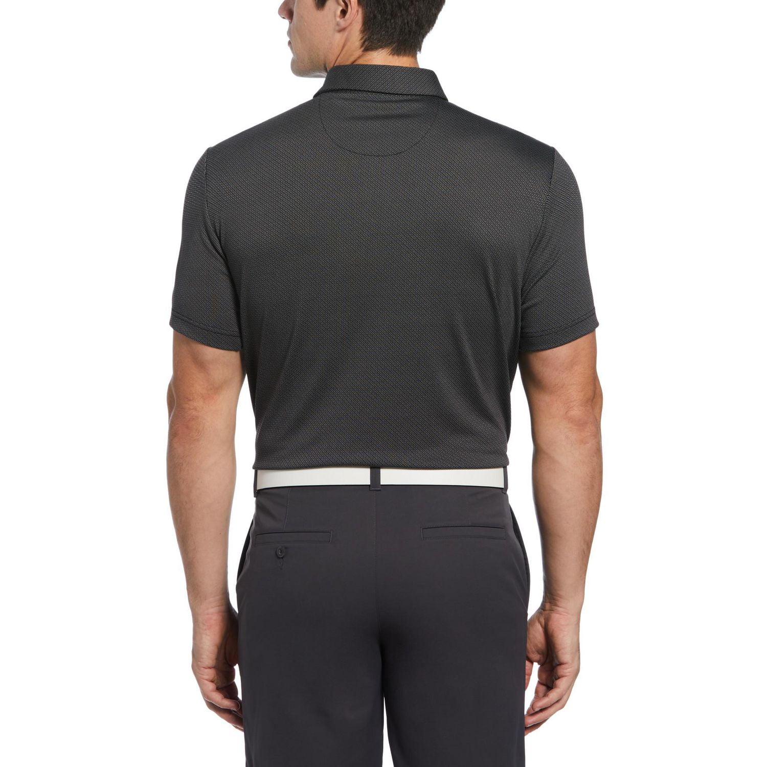 PGA TOUR APPAREL Men's Micro Jacquard Golf Polo Shirt