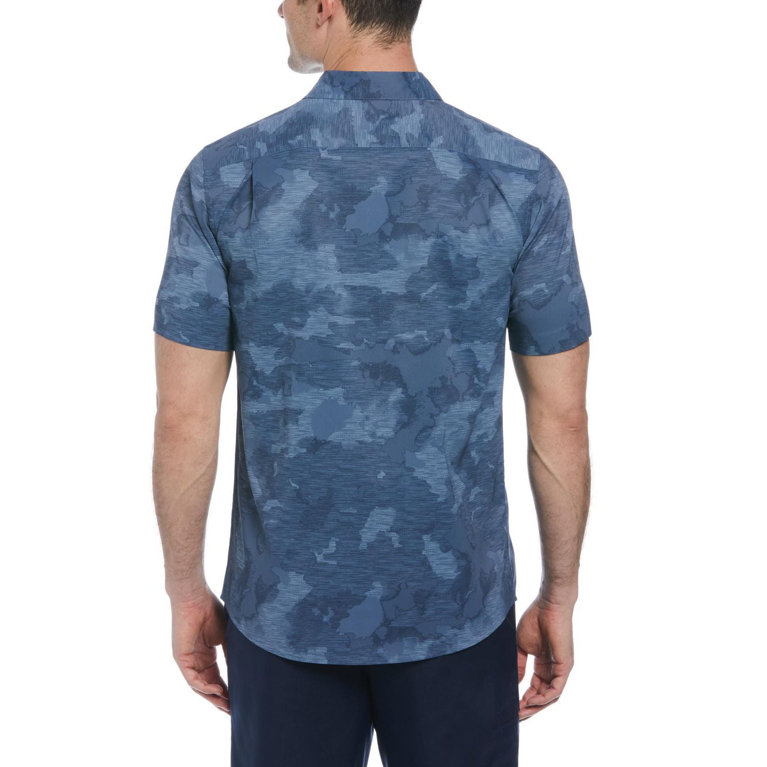 PGA TOUR APPAREL Men's Abstract Sky Print Golf Shirt