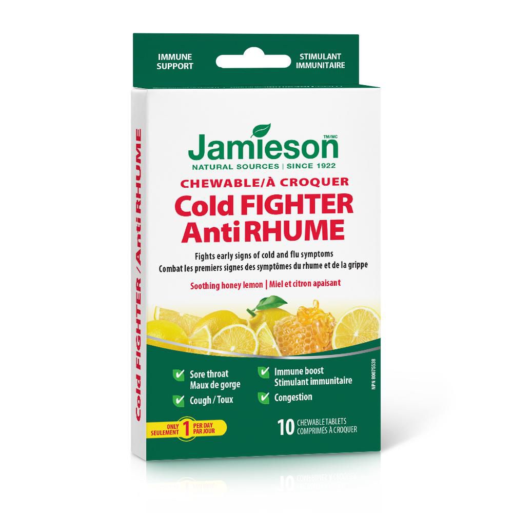 Jamieson anti-rhume à croquer, 10 comprimés