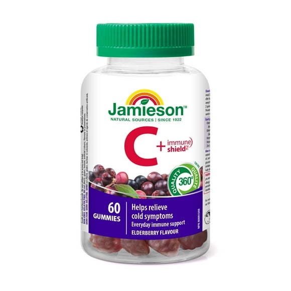 Jamieson Vitamin C Immune Shield Gummies, 60 Gummies