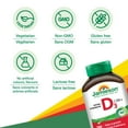 thumbnail image 4 of Jamieson comprimés vitamine D3, 2500 UI, 180 comprimés, 4 of 8