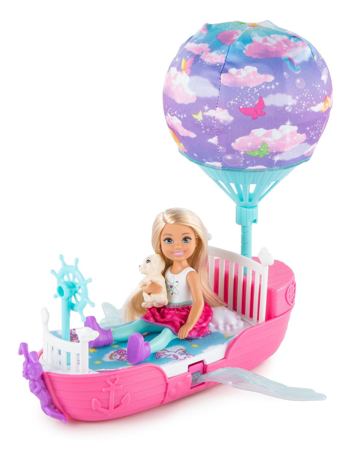 Barbie Dreamtopia Chelsea s Magical Dreamboat Walmart