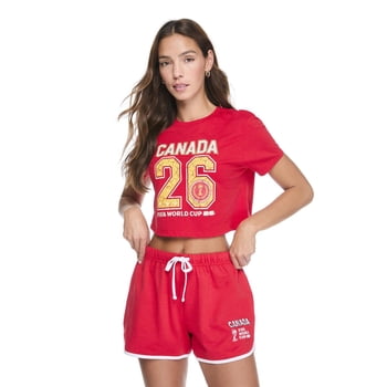 FIFA Women's World Cup 2026 Canada Cropped T-Shirt