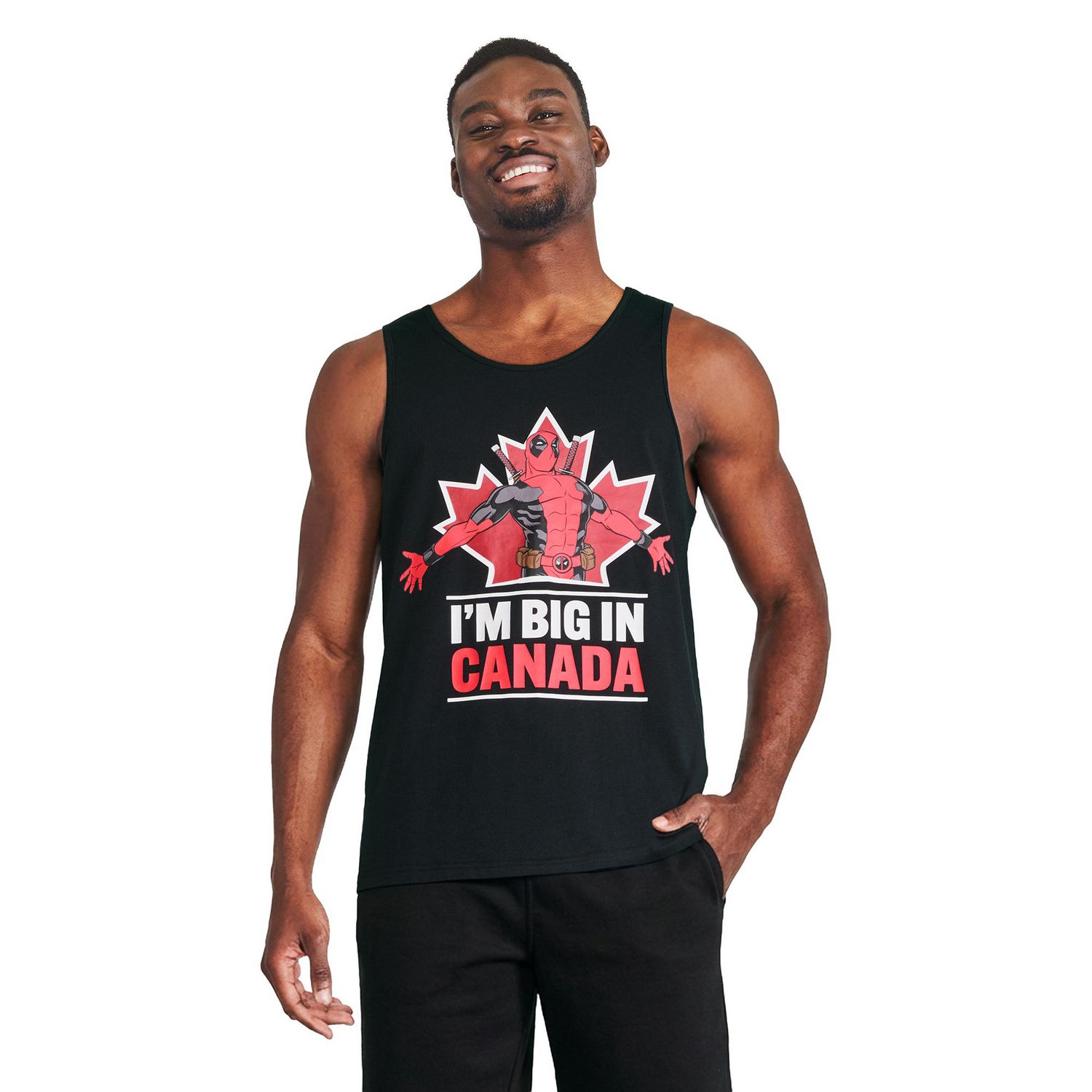 Débardeur Deadpool Canada Marvel pour hommes