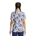 thumbnail image 4 of Scrubstar Women's Country Stroll V-Neck Print Scrub Top, 4 of 4