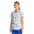 thumbnail image 3 of Scrubstar Women's Cookie Dreams V-Neck Print Scrub Top, 3 of 4