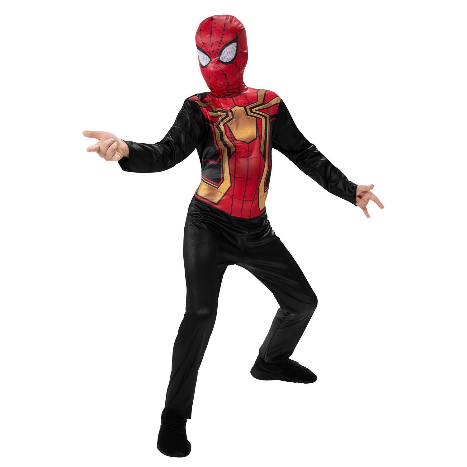 Costume de super-héros Spiderman avec masque, combinaison d