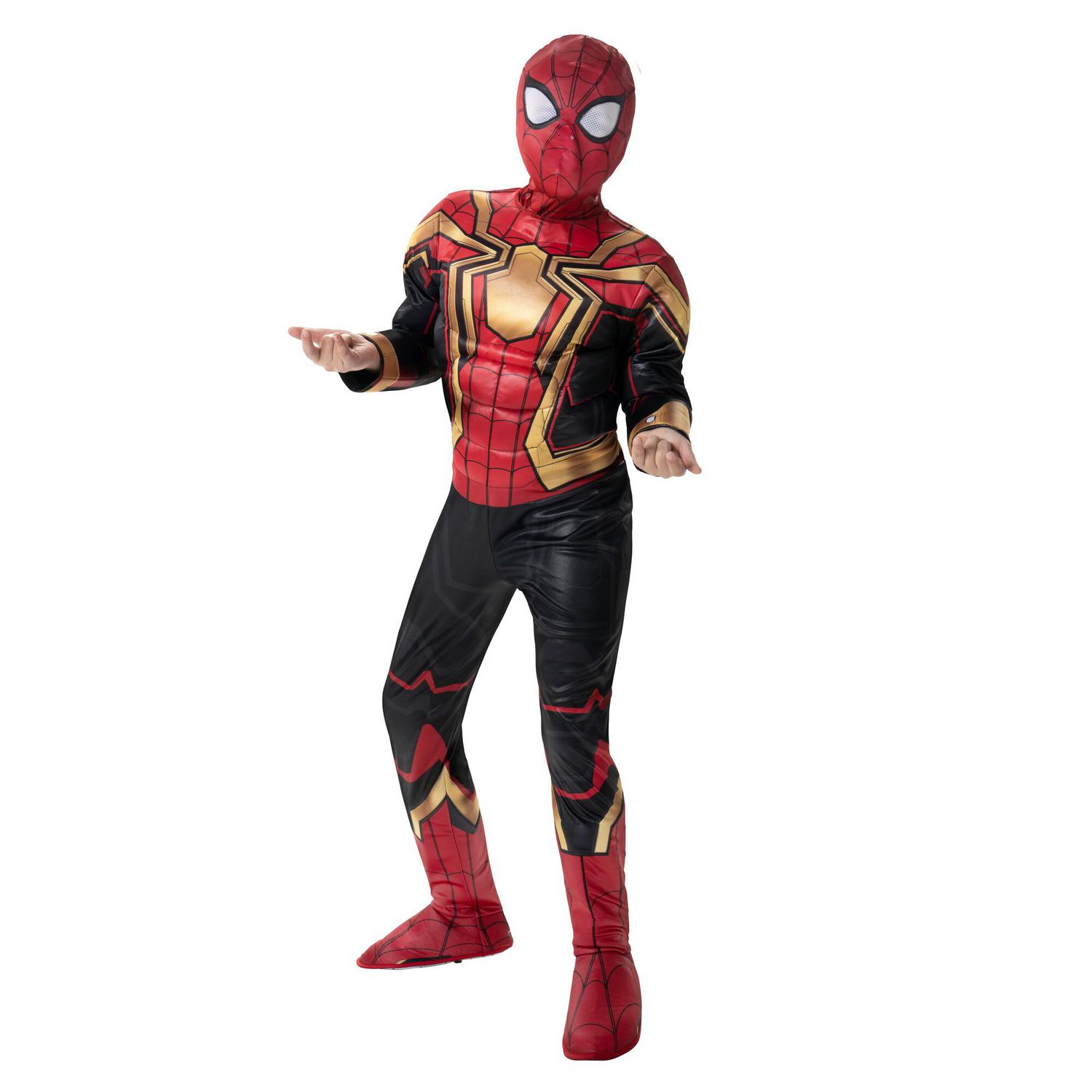 Masque électronique Spiderman pour adultes et enfants, masque