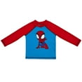 thumbnail image 1 of Marvel Spider-Man Toddler Boys' Rash Guard, 1 of 3