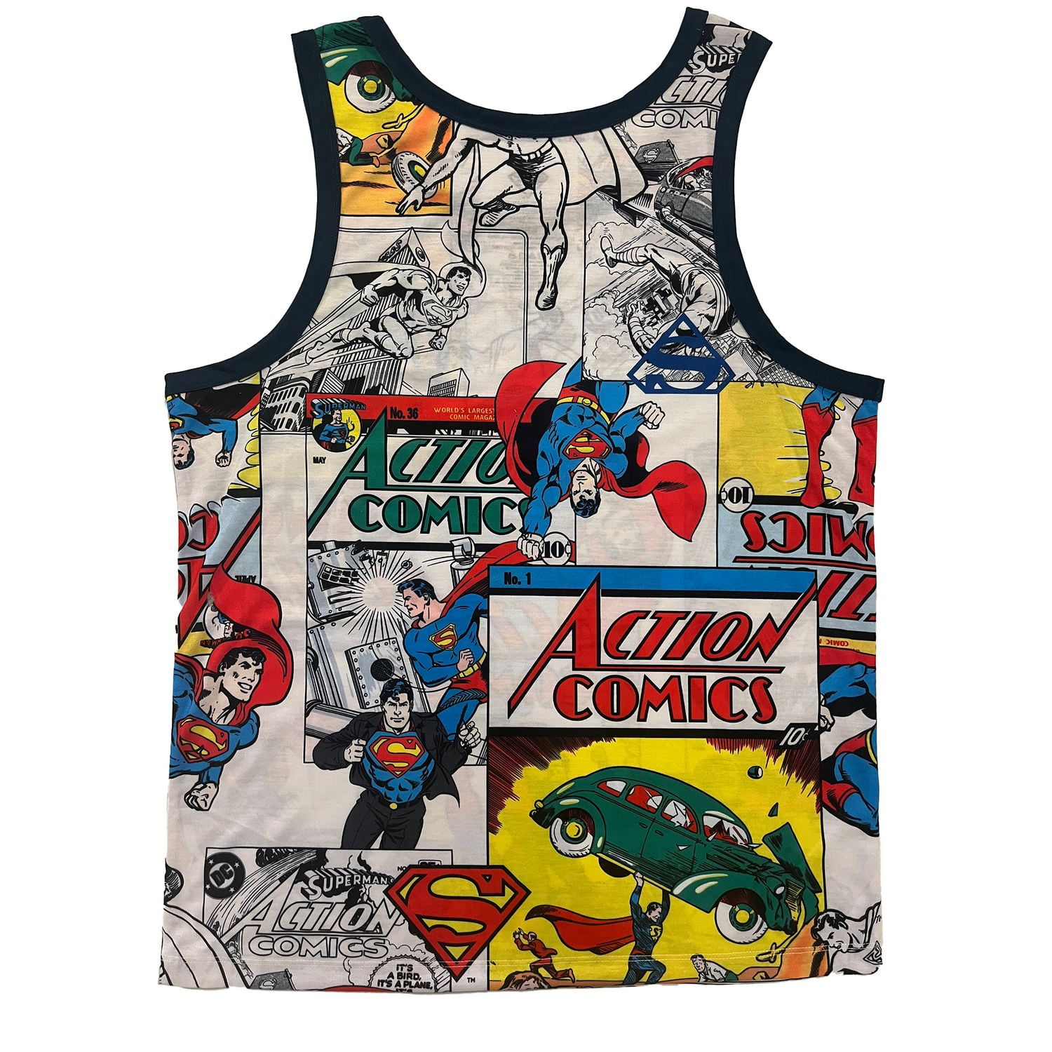 Superman Mens Comic Covers SM réservoir