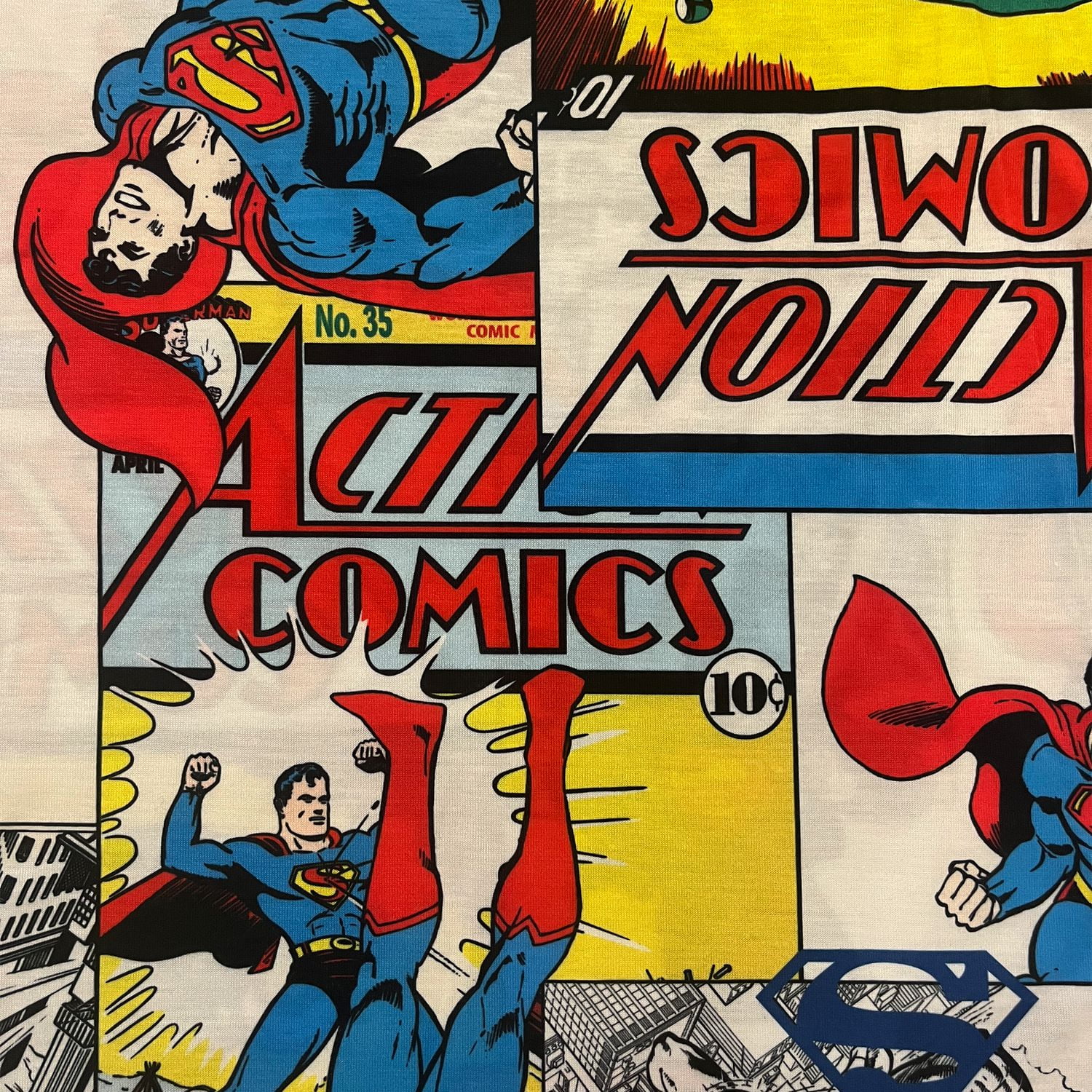 Superman Mens Comic Covers SM réservoir