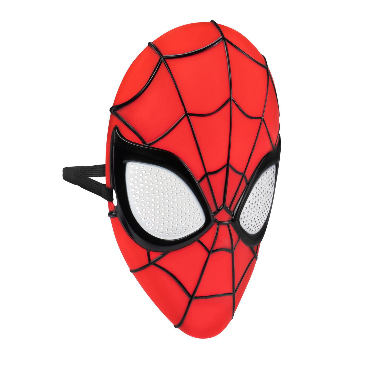 MARVEL Youth Spider-Man Mask - 3D Plastic Mask with Elastic Strap 