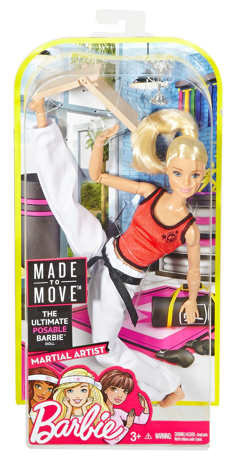 Barbie Made to Move - Martial Artist - Walmart.ca