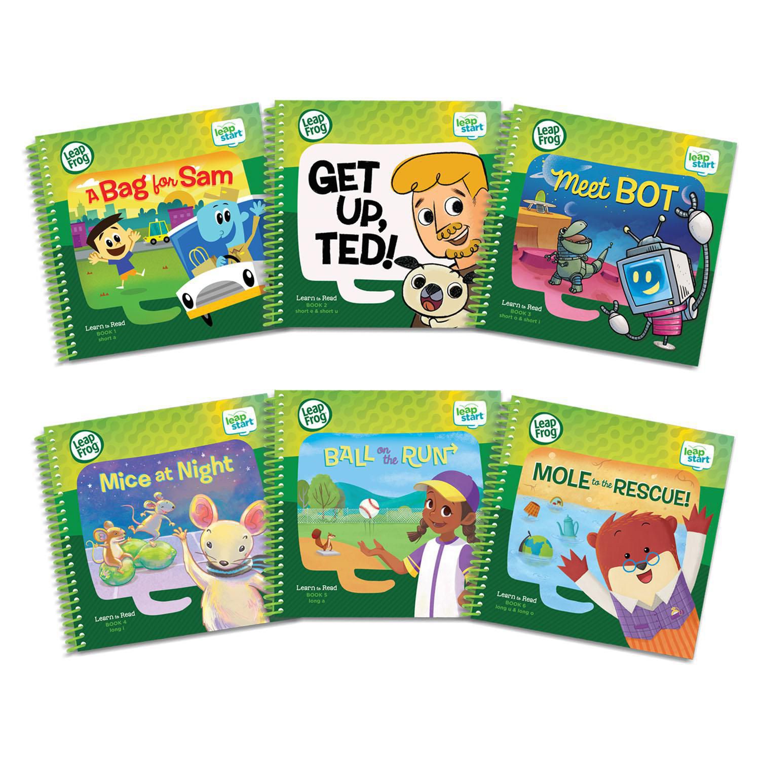 LeapFrog LeapStart Learn to Read Activity Book Set English Version 4 to 7 years Walmart