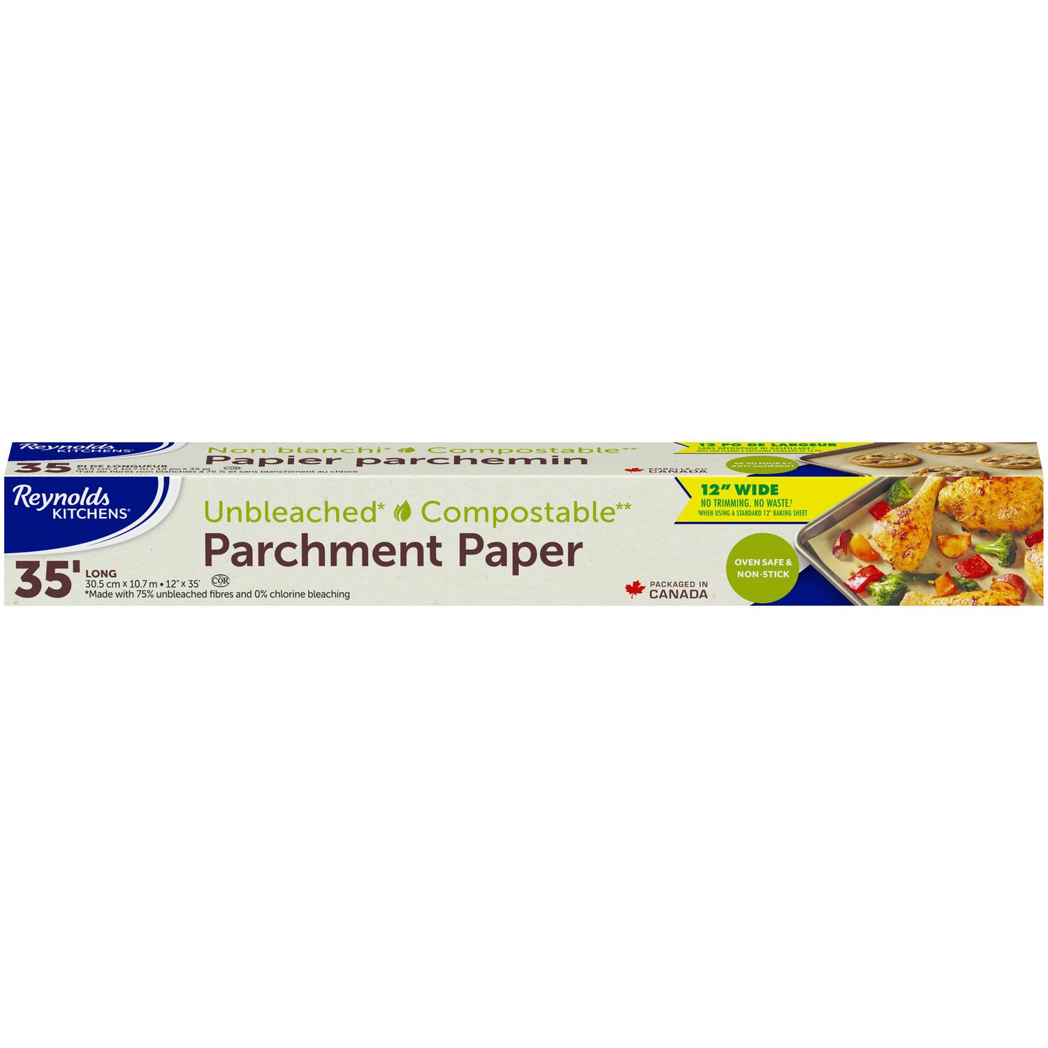 Reynolds Kitchens™ Unbleached Parchment Paper Baking Paper 12x35' 1-pack,  12x35' 1-pack 