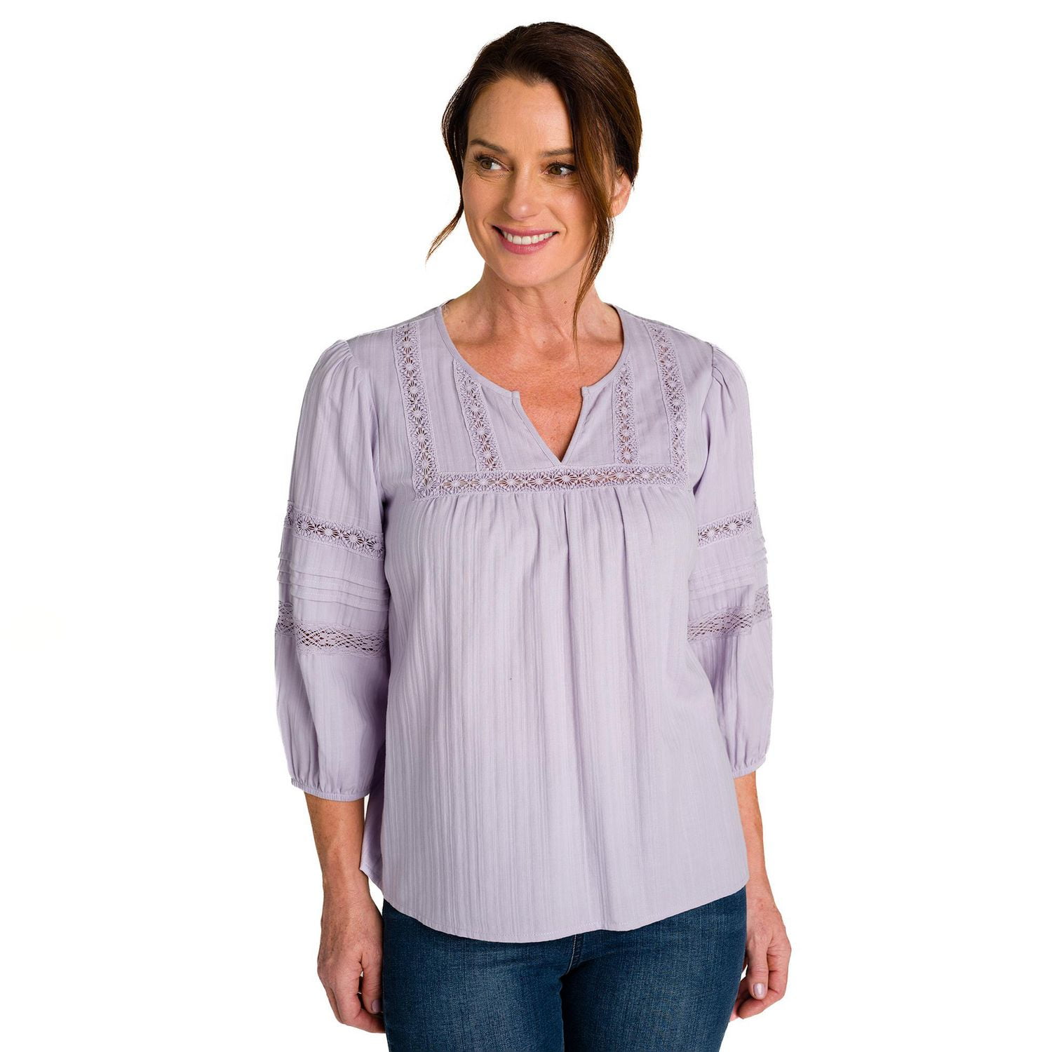 IVY Chemisiere Avec Col En V