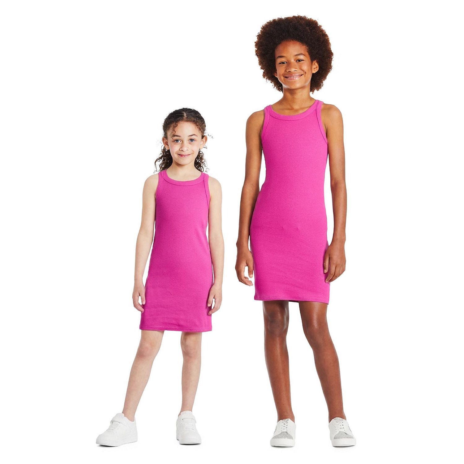 Robe-débardeur côtelée George pour filles