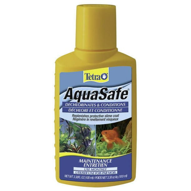 Tetra AquaSafe - Conditionneur d'eau Naturel pour Poissons