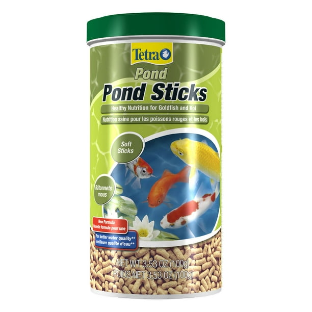 Tetra Pond Sticks, Nutrition saine pour les poissons rouges et les koïs, 100g