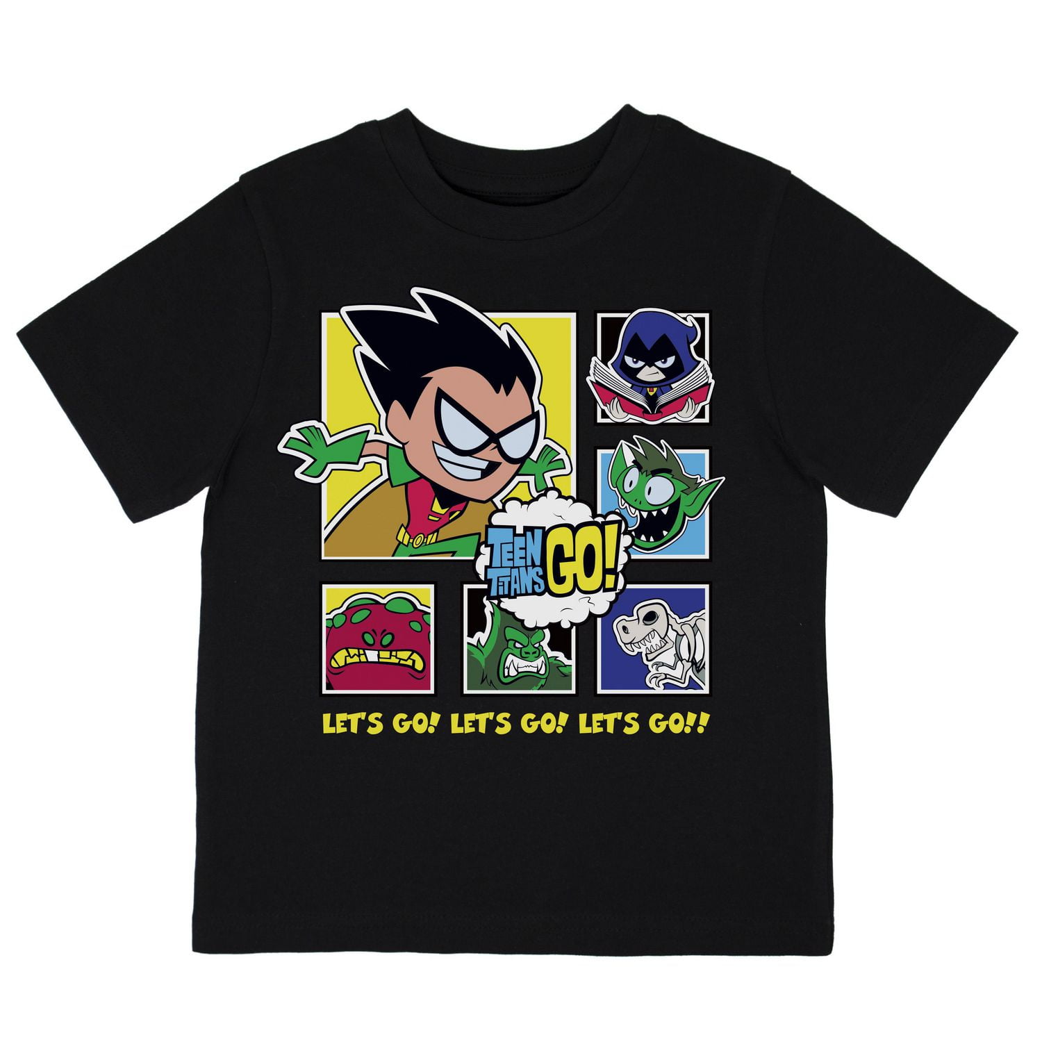 Teen Titans Boy's Short Sleeve crew neck T-Shirt