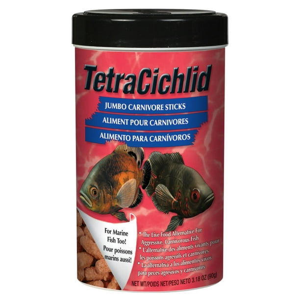 Tetra Cichlid Aliment pour Carnivores 3,18 fois (90 g)