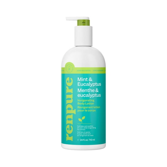 Renpure Lait Corporel à la Menthe Fraîche et à l'Eucalyptus 710 ml